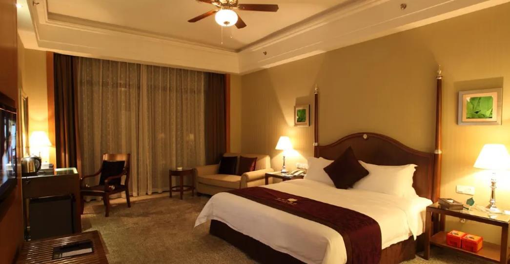 Green Lake Hot Spring Hotel Foshan Bagian luar foto