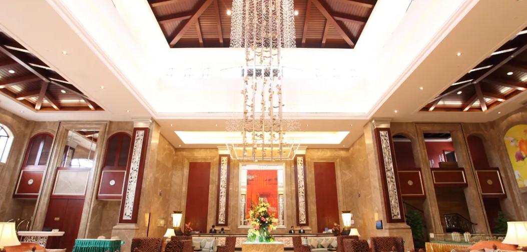 Green Lake Hot Spring Hotel Foshan Bagian luar foto