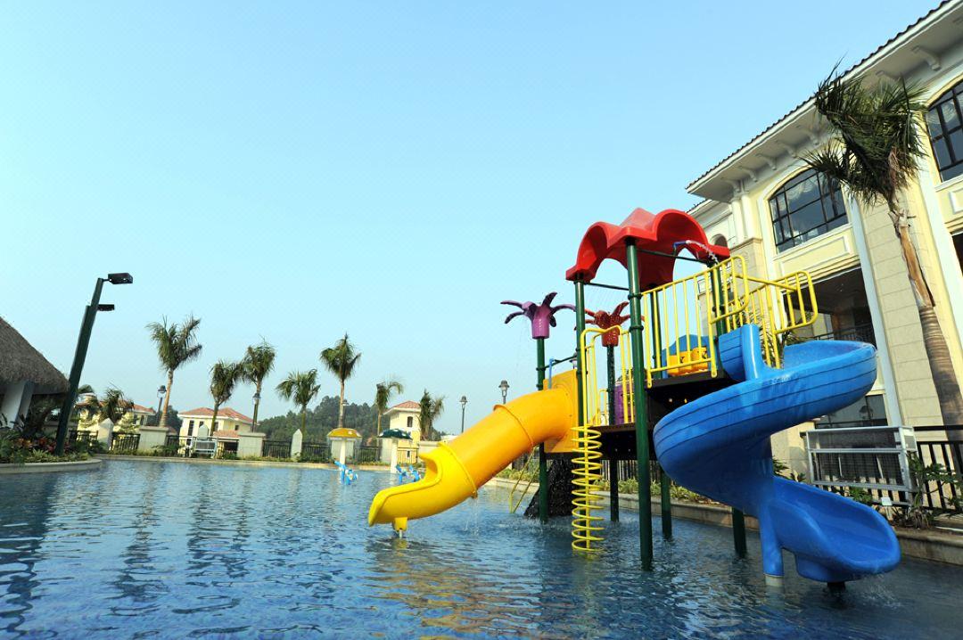 Green Lake Hot Spring Hotel Foshan Bagian luar foto